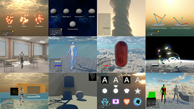 Shader Graphを使った教材の概要
