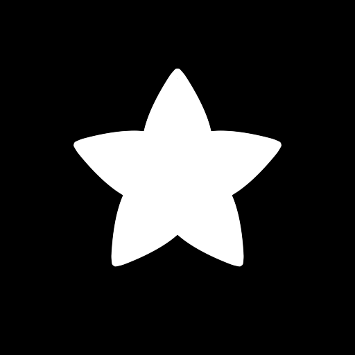 しきい値で復元した星形